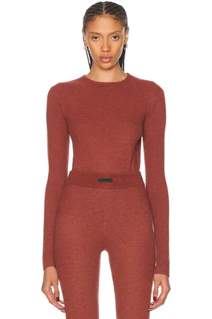 FEAR OF GOD Waffle Fitted Long Sleeve in