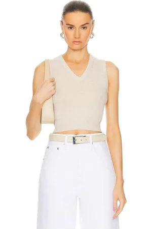 ÉTERNE Lenny Cashmere Top in
