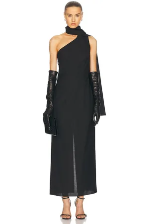 Rohe Open Back Scarf Dress in