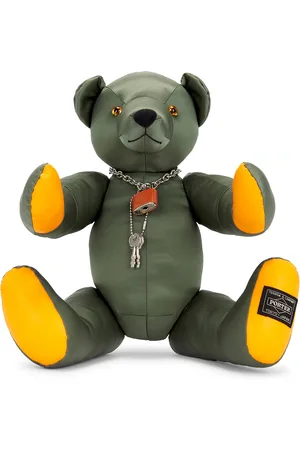 PORTER-YOSHIDA & CO Grizzly Bear With Original Padlock in