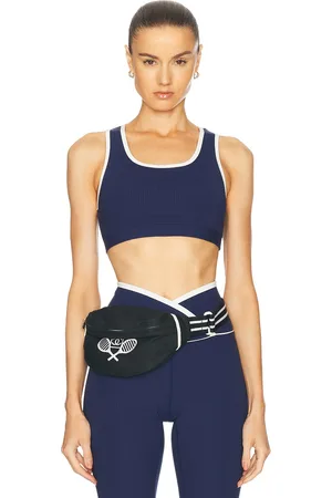 YEAR OF OURS Ribbed Two Tone Sports Bra in