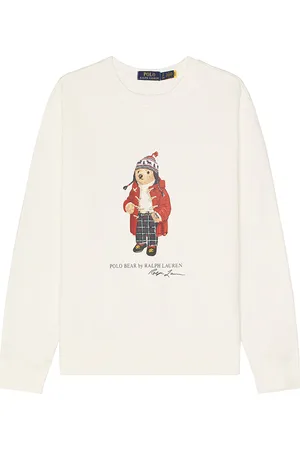 Ralph Lauren Long Sleeve Bear Sweatshirt in