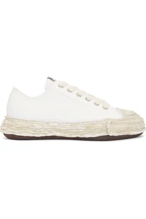 Maison Mihara Yasuhiro Peterson 23 Vintage Colored Original Sole Canvas Low Top Sneaker in