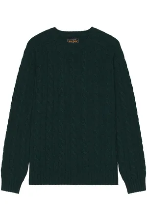 Beams Crew Cable Sweater in