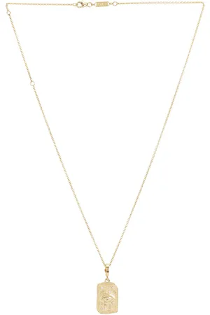 Azlee Guardian Medium Relic Coin Necklace in