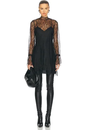 Frame Lace Shift Dress in