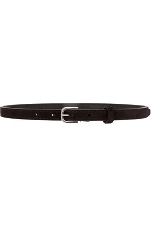 Totême Thin Suede Trouser Belt in