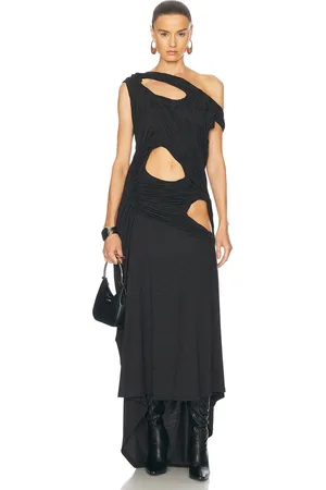 DI PETSA One Shoulder Midnight Dress in