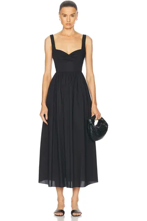 MATTEAU Bralette Midi Dress in