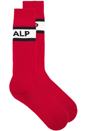 Fusalp Piste Pro Socks in Racing Marin & Neige