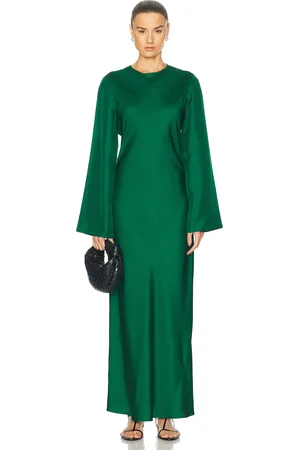 Rohe Minimal Wide Sleeved Silk Dress in