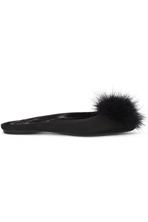 Saint Laurent Lido Flat Mule in