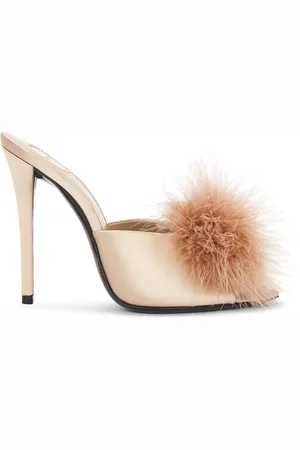 Saint Laurent Gippy Mule Sandal in