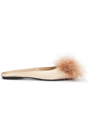 Saint Laurent Lido Flat Mule in