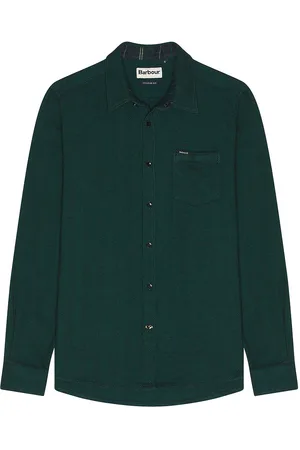 Barbour Robertson Tailored Herringbone Shirt in