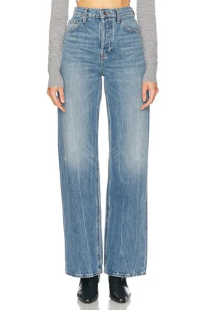 GRLFRND Brooklyn High Rise Straight Jeans in