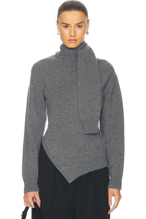 Rohe Twisted Scarf Sweater in