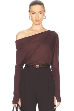 ENZA COSTA Tissue Cashmere Slouch Sweater in