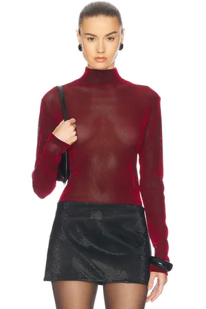 Ludovic De Saint Sernin Mock Neck Top in