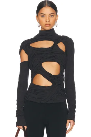 DI PETSA Long Sleeve Midnight Top in