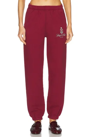 Sporty & Rich Vendome Embroidered Sweatpant in