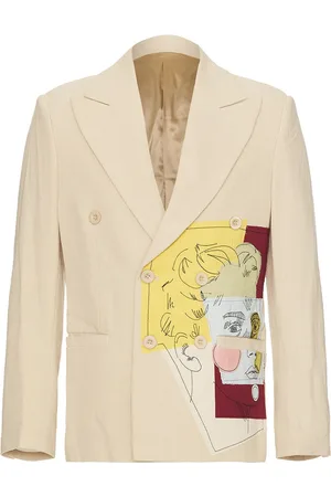 KIDSUPER STUDIOS Doodle Portrait Suit Top in