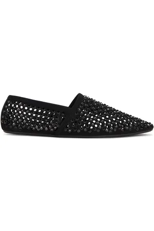 Saint Laurent Suede & Swarovski Jacques in
