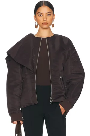 Courrèges Knot Nylon Bomber Jacket in