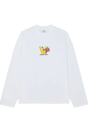 Vetements Vtm Long Sleeve Tee in