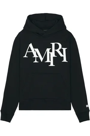 AMIRI Staggered Logo Hoodie in