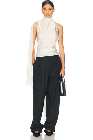 Helsa Natasha Silk Halter in