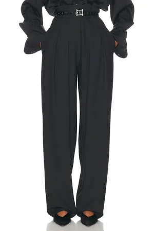 Helsa High Waist Pleated Suit Trouser in