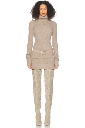 Helsa Lauren Mini Knit Dress in
