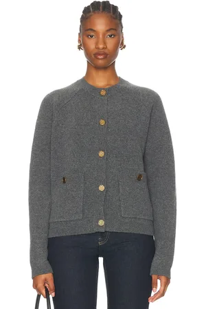 Totême Hammered Button Cardigan in