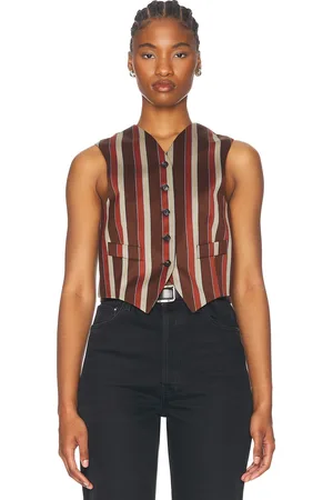 BODE Arizona Stripe Waistcoat in