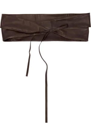 The Row Wide Wrap Belt in