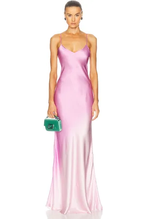 Alejandra Alonso Rojas Bias Slip Gown in