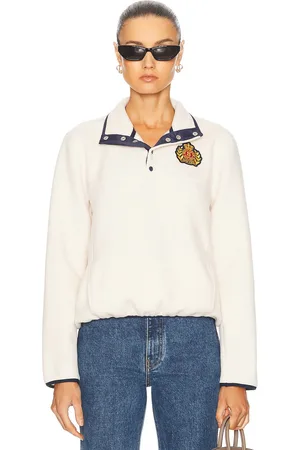 Sporty & Rich NY Crest Polar Sweatshirt in
