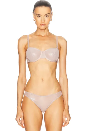 CUUP Sparkle Mesh Balconette Bra in