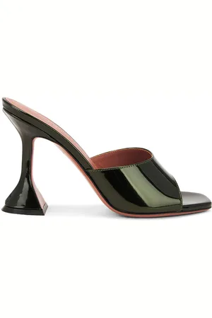 Amina Muaddi Lupita 95 Mirror Slipper in