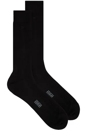 Tom Ford Embroidery Rib Socks in