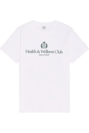 Sporty & Rich H&W Crest T-Shirt in