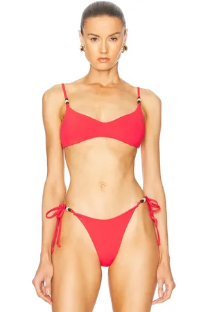 Bond Eye Mika Reversible Cropped Bikini Top in