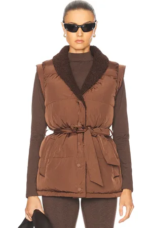 Varley Lanville Wrap Puffer Gilet Vest in
