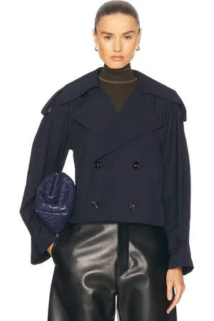 Bottega Veneta Cropped Trench Coat in
