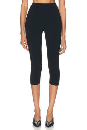 AEXAE Technical Knit Stretch Capri in