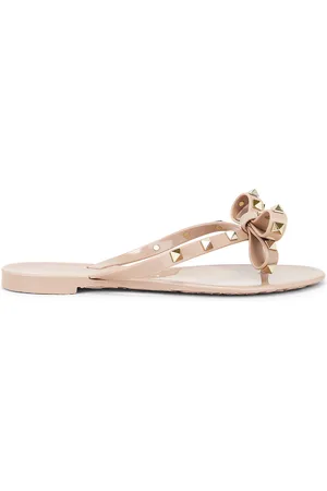 VALENTINO GARAVANI Rockstud Thong Sandal in