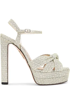 Aquazzura Nina 130 Plateau Sandal in