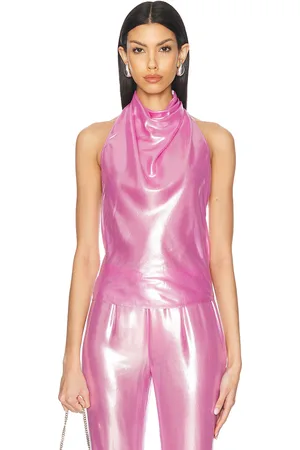PRISCAVera Low Back Halter Top in