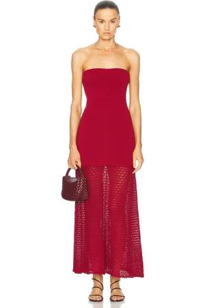 POSSE Romy Dress in Chilli in